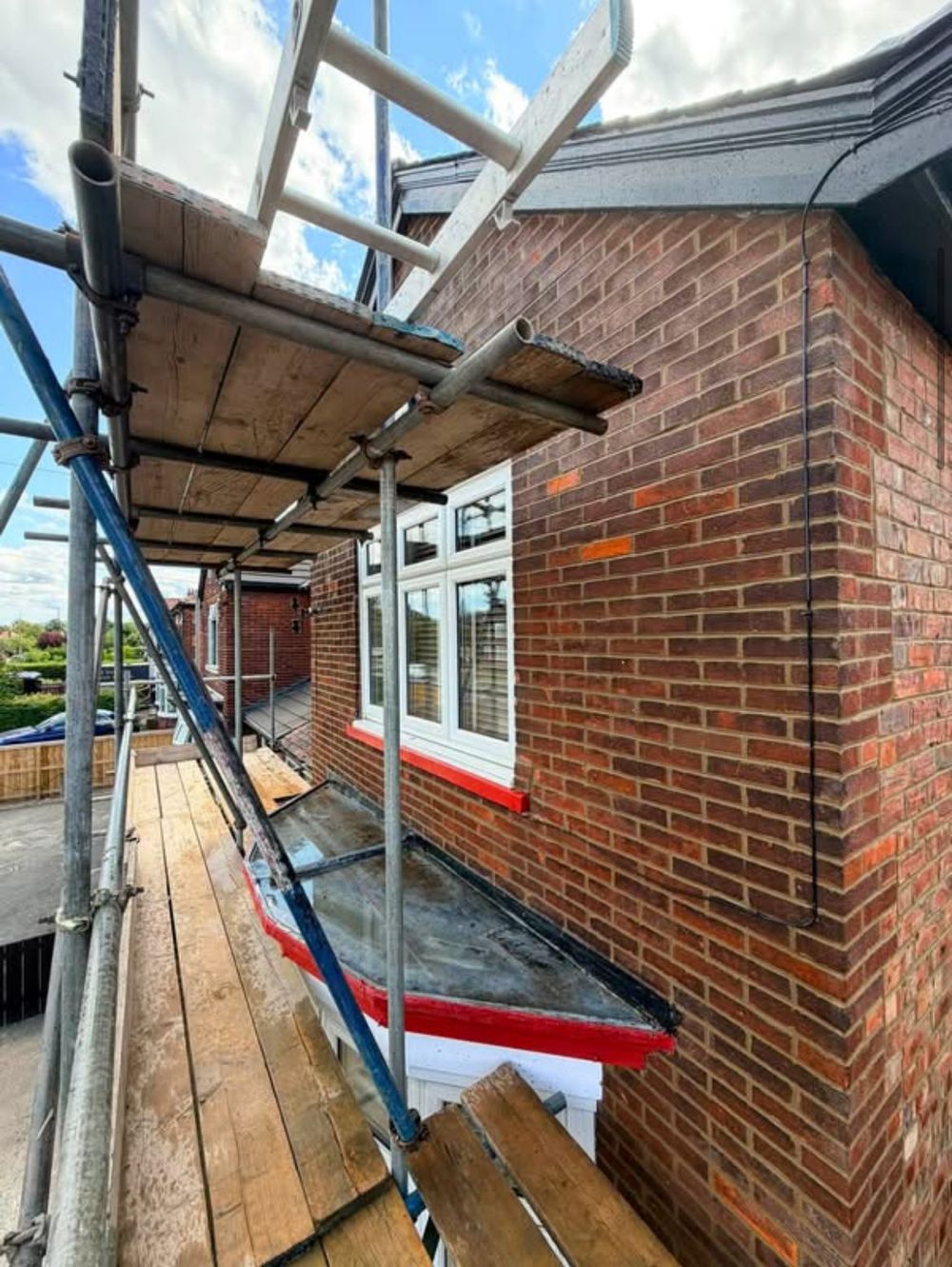 First floor and gable